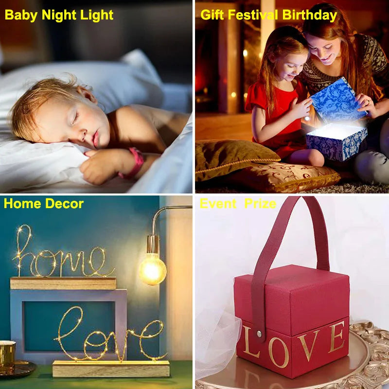 Anime JoJo’s Bizarre Adventure 3D Night Light – Hol Horse LED Lamp for Bedroom Décor, Manga-Inspired Birthday Gift for Him