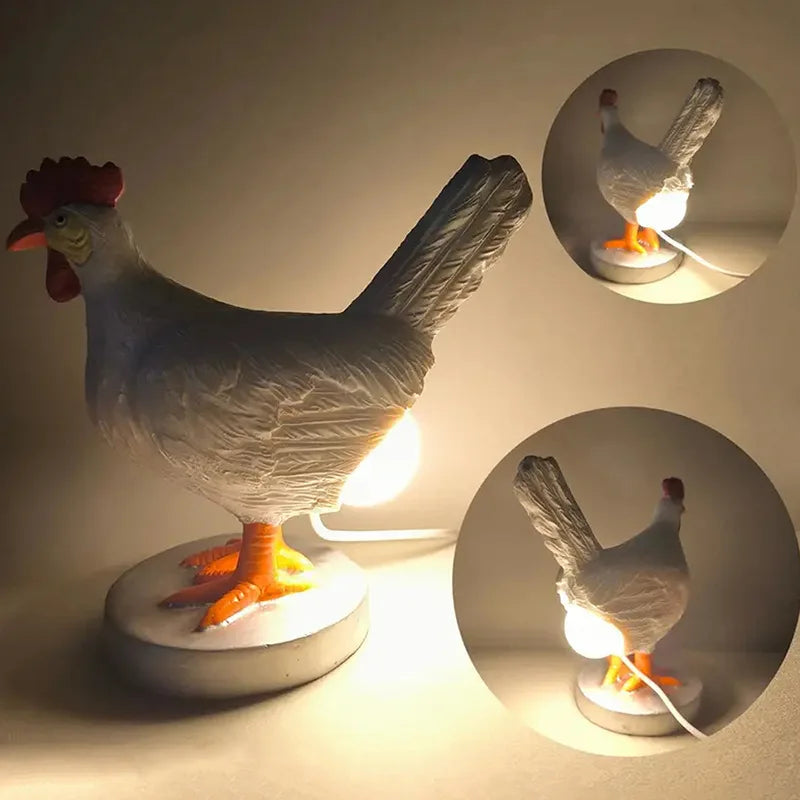 Funny Animal Chick LED Night Light – Easter & Party Decoration for Kids’ Bedroom, Home, and Holiday Gifts