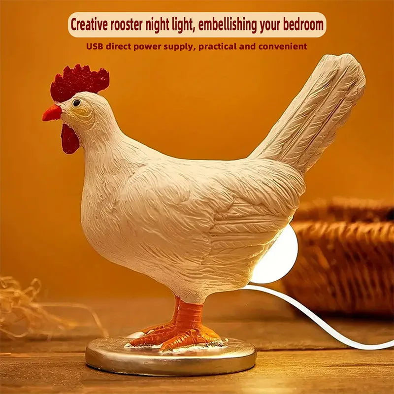 Funny Animal Chick LED Night Light – Easter & Party Decoration for Kids’ Bedroom, Home, and Holiday Gifts